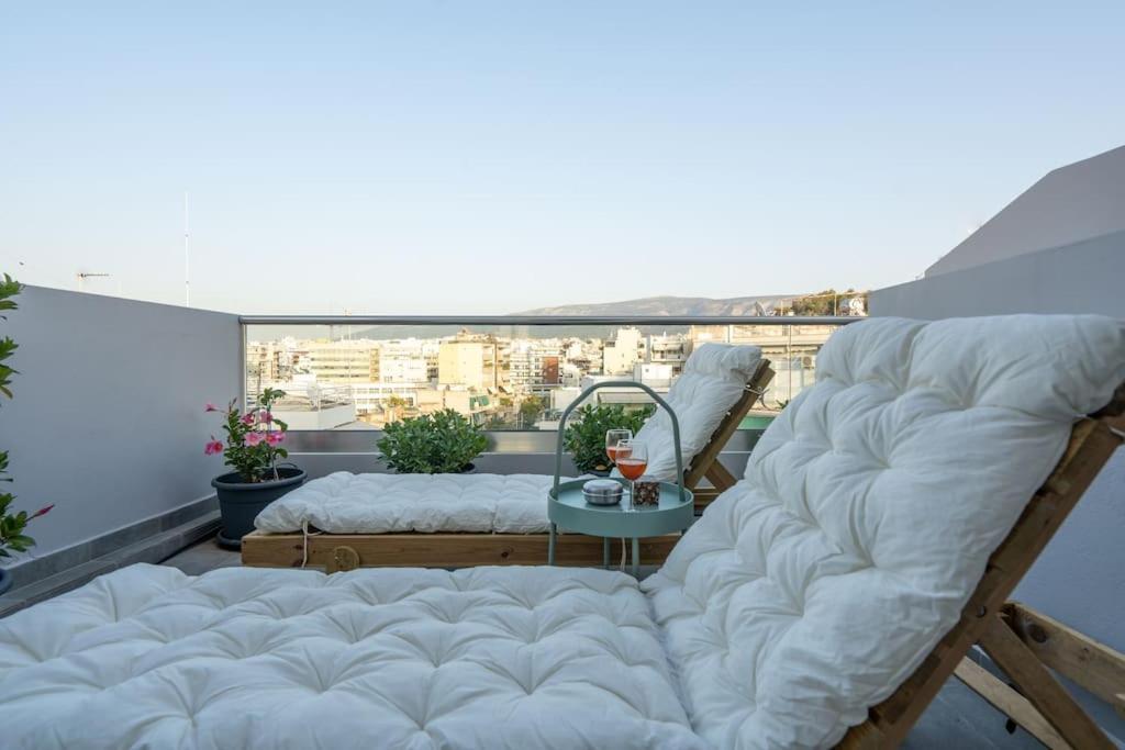 Duplex Acropolis View 2 Balconies Daire Atina Dış mekan fotoğraf